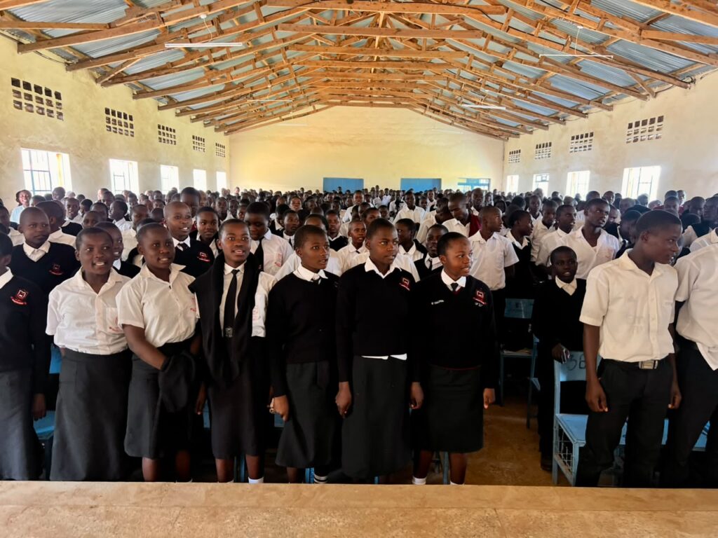 Namagara students during mentorship program